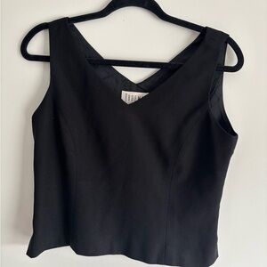 Black Sleeveless Top